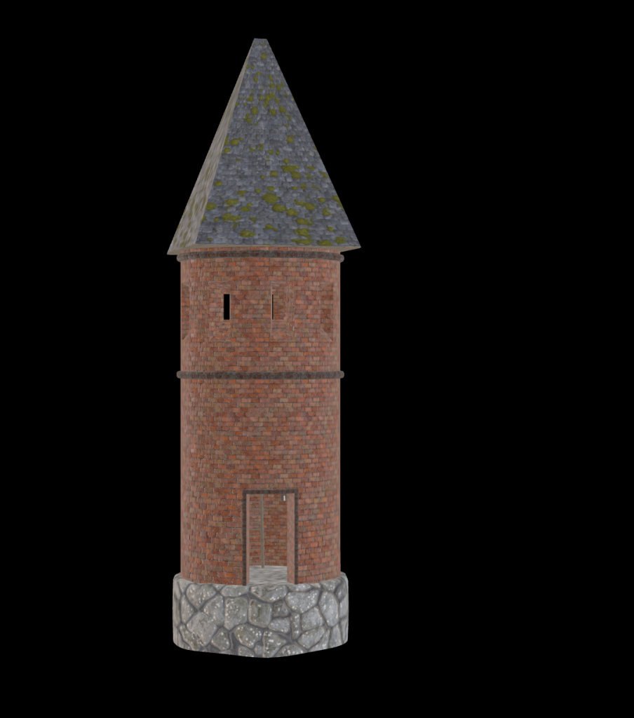 Turm 02 - 3D-Modell