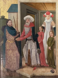 Altar Kiel St. Nikolai von 1460 - Detail