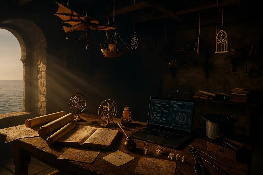 Meine Wunderkammer - mit KI erstellt