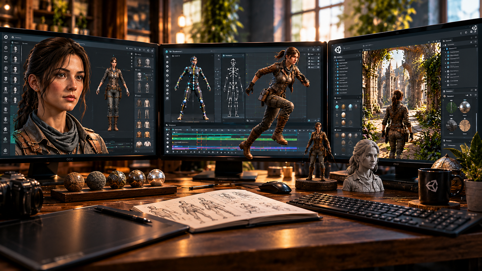 Cinematices Charakter- und Game-Dev-Studio